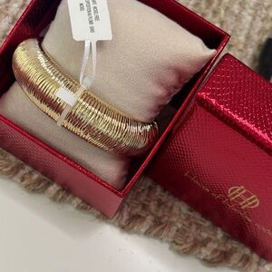 House of Harlow 1960 Gold Bracelet